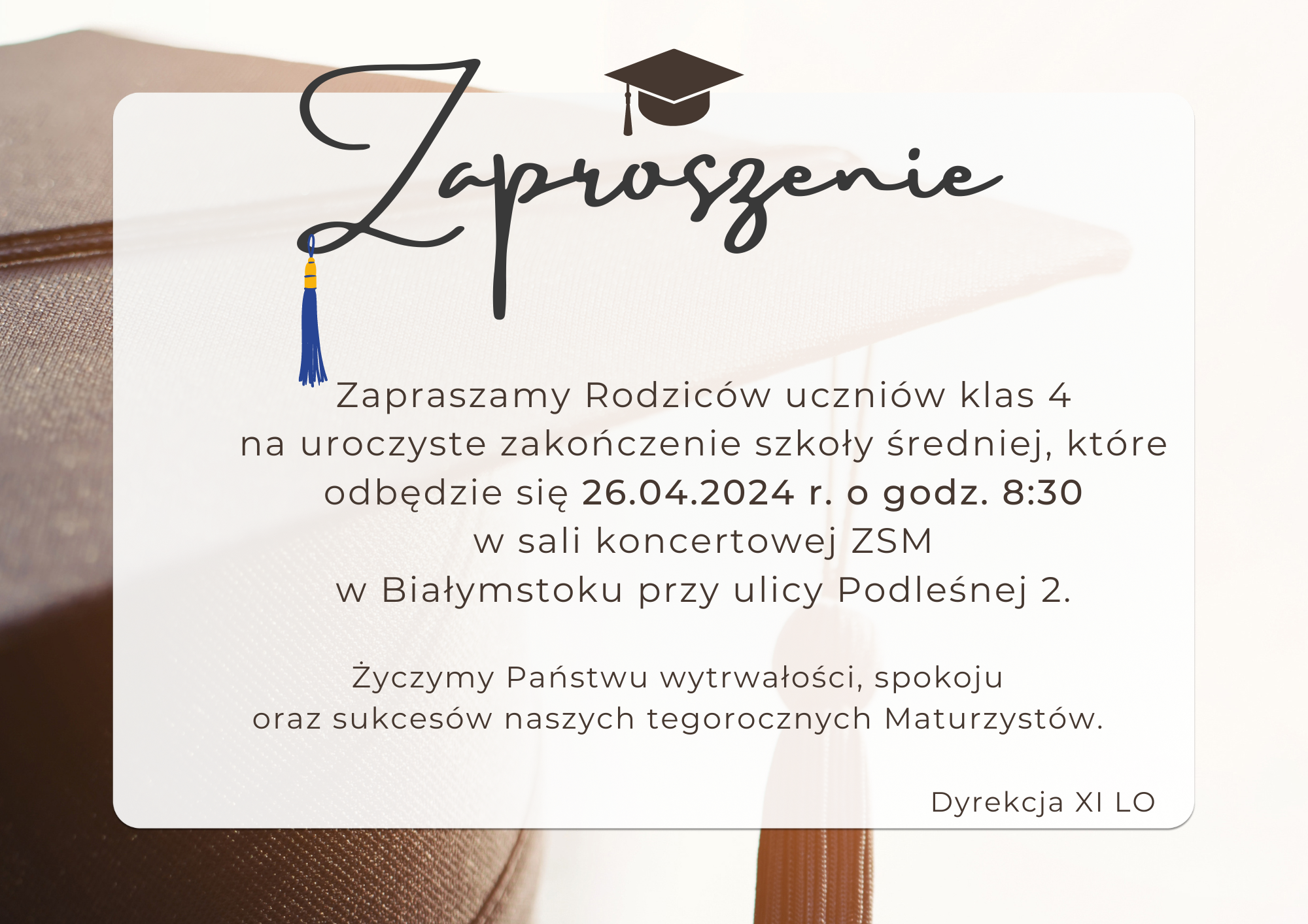 ZAPROSZENIE na zakończenie klas 4 - 2024.png